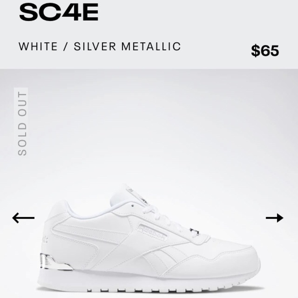 NWT Reebok Classic Harman Sneakers